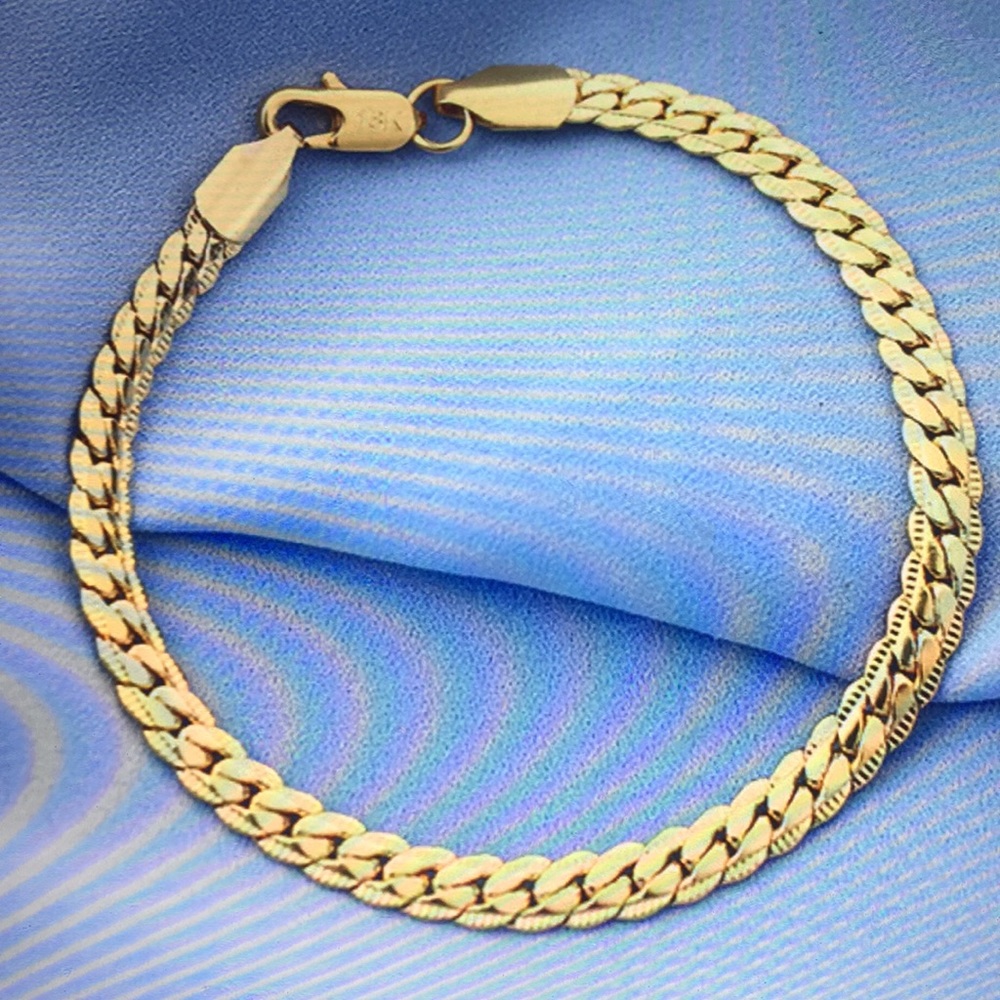 18karats gold filled bracelet